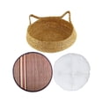 thumbnail image 4 of Cat Bed Basket Cat Scratcher Kennel Breathable Pet Supplies with Cushion Wear Resistant Cat Scratching Board Cat House for Puppy Indoor Cats M 38cmx38cmx13cm, 4 of 8