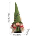 thumbnail image 2 of Gnome Christmas Decorations, Adorable Plush Christmas Gnome Gifts for Women, Thanksgiving Valentines Birthday Plush Gnomes, 2 of 2