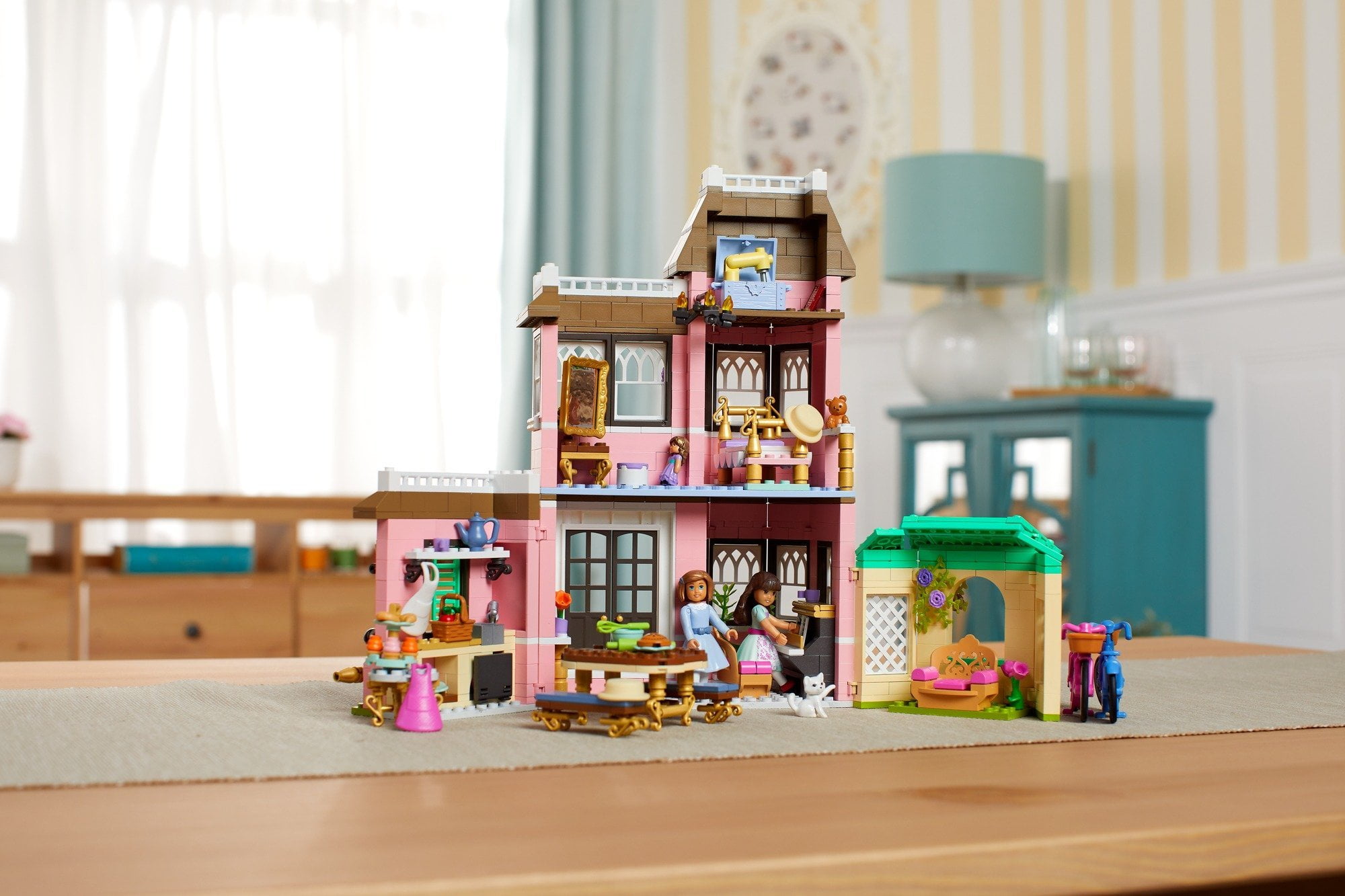 mega construx american girl samantha's victorian manor