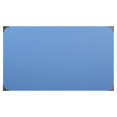thumbnail image 4 of ACME Amenia Wooden Rectangular 2-Drawer Writing Desk with X-Shaped Base in Blue, 4 of 7
