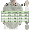 thumbnail image 3 of Linen Polo Shirt for Men, Long Sleeve Button Down Collared Lightweight Solid Color Top, Fall Loose Fit Casual Blouse with Chest Pocket Sky Blue M, 3 of 6