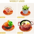 thumbnail image 5 of SKYSONIC Mount Fuji Autumn View Pot Holders Trivets, 2 Pcs Heat Resistant Trivets,Red Maple Foliage Cotton Thread Weave Mats for Hot Pads Pans Pot Bowl Teapot for Kitchen Decor, 5 of 7