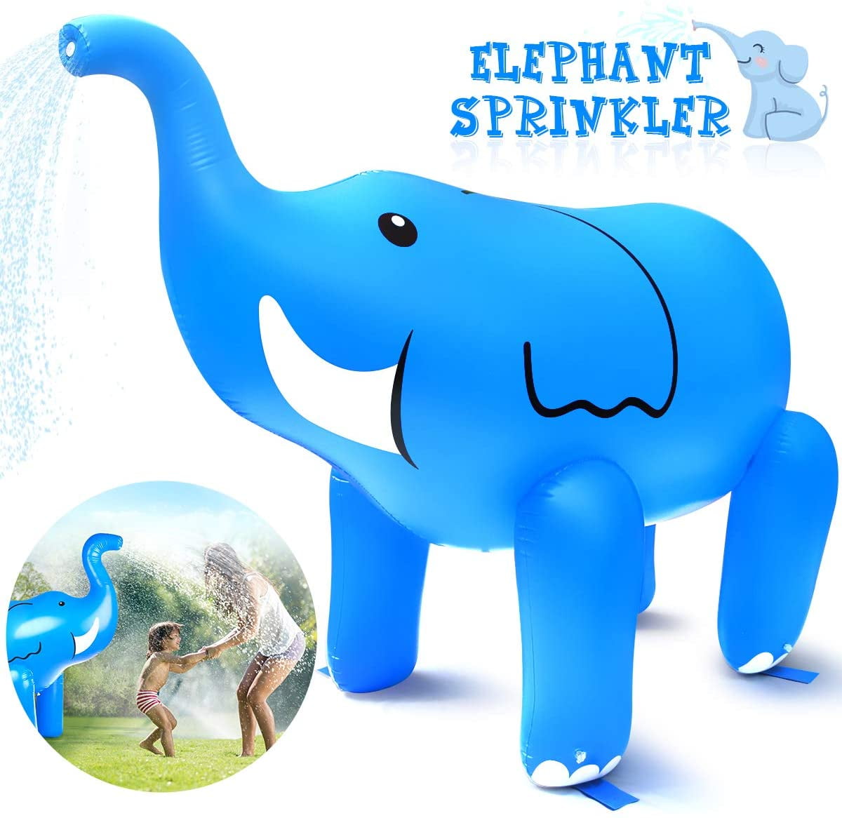 inflatable elephant sprinkler