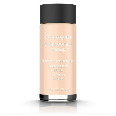 Neutrogena Shine Control Liquid Makeup Broad Spectrum Spf 20, Nude 40, 1 (Best Shine Control Makeup)