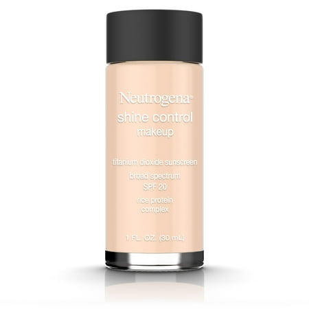 Double Matte Oil Control Makeup - Neutrogena Shine Control Liquid Makeup Broad Spectrum Spf 20, Nude 40, 1 Oz.