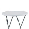 thumbnail image 5 of Naomi Home 32" Round High Top Folding Cocktail Table - Portable Bar Height Table with Removable Legs, Ideal for Indoor and Outdoor Events, Parties, Weddings, Banquets, and Commercial Use, 5 of 11