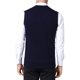 thumbnail image 4 of Chaleco de invierno para hombre, cuello en V, sin mangas, clásico, de negocios, caballero, chaleco de punto, suéter, cárdigans, camisetas sin mangas (XL), 4 of 4