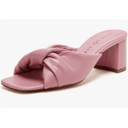 Katy Perry Womens The Tooliped Twisted Dress Heel Sandal (Vintage Pink, 9)