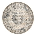 thumbnail image 6 of Unique Loom Chateau Collection Area Rug - Hoover (7' 1" Round Dark Blue/Beige), 6 of 6
