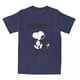 thumbnail image 3 of Camiseta informal de Snoopy y Charlie Brown para hombre y mujer, camiseta de algodón puro con dibujos animados de Peanuts, regalo de cumpleaños, 3 of 5