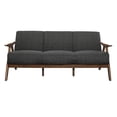 thumbnail image 3 of OakvillePark Ecola Fabric Living Room Sofa, Dark Gray, 3 of 5