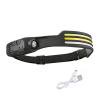 thumbnail image 2 of Faro Linterna frontal duradera recargable por USB lámpara frontal fuerte para acampar al aire libre correr montar pesca trabajo iluminación FLhrweasw Nuevo, 2 of 7