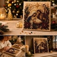 thumbnail image 3 of Religious Christmas Nativity Diamond Painting Kit Holy Family Pearl Bead Art Birth of Jesus 5D Resin Rhinestone Canvas Catholic Christian Wall Decor Spiritual Holiday Handmade Gift, 3 of 7