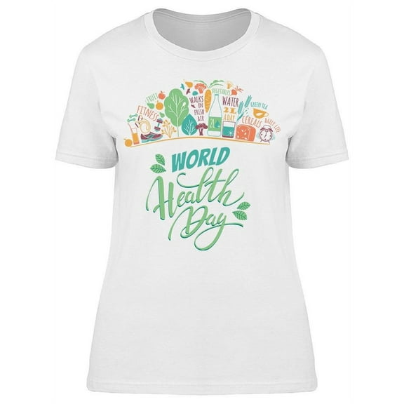 This Is A Health Day T-Shirt Women -Image by Shutterstock, Female Medium