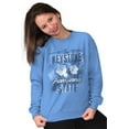thumbnail image 3 of Pennsylvania PA State Flower Souvenir Women Crewneck Sweatshirt Brisco Brands S, 3 of 6