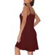 thumbnail image 4 of Vestidos de Verano Casual sin Mangas para las Mujeres Cuello Redondo Sólido Playa Boho Mini Vestidos de Sol, Poliéster, 4 of 7