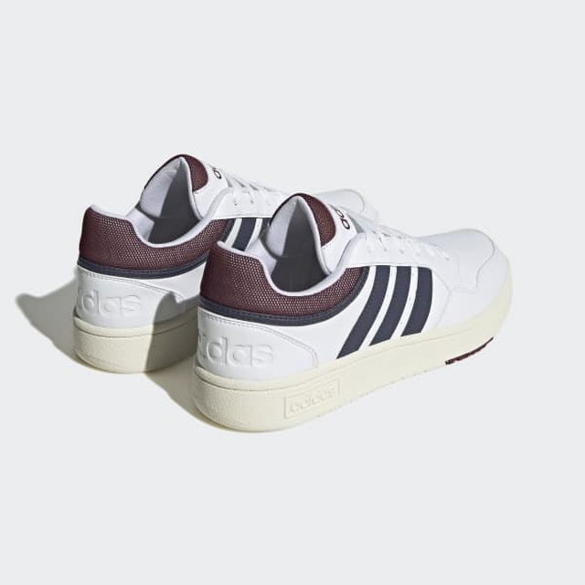 Calzado Adidas Hombre Hoops 3 Blanco Azul Adidas HP7944