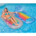 thumbnail image 4 of Janaya Fashion Piscina flotante al aire libre con respaldo hinchable reclinable sobre el agua Vertical, 160x85., 4 of 4