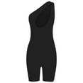 thumbnail image 4 of Womens Tank Top Clearance Casual Women Solid Sleeveless Short Playsuit Romper Sports Pants Yoga Clothing, 4 of 4