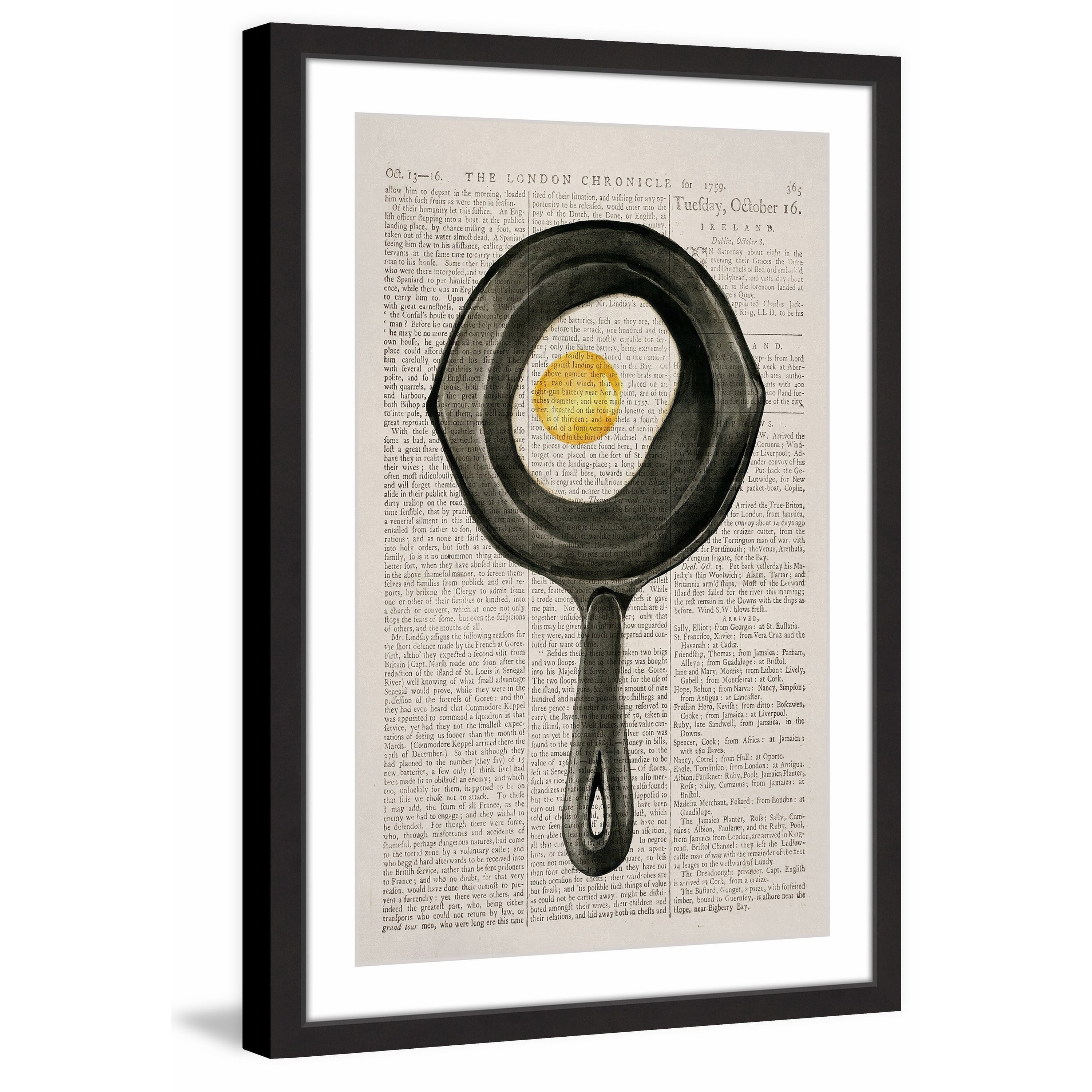 "Sunny Side Up" Framed Painting Print