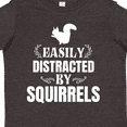 thumbnail image 4 of Inktastic Easily Distracted by Squirrels Boys or Girls Toddler T-Shirt, 4 of 5