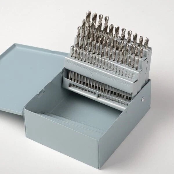 1 Thru 60 Number Wire Gauge Numbered Drill Bit Set