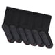 thumbnail image 2 of Calcetines Hanes Max Cushion para hombre disponibles en paquetes de 6 y 12 pares B T comfortTop White crew Blackgrey Foot Bottom 12 14 US, 2 of 4