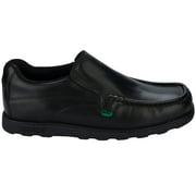 Mens Kickers Fragma Slip Shoe in Black