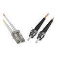 thumbnail image 2 of UNC Group Jumper Cable - Network cable - LC multi-mode (M) to ST multi-mode (M) - 3 m - fiber optic - 62.5 / 125 micron - orange, 2 of 3