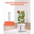 thumbnail image 2 of VEVOR Hydroponic Growing System, 30 Pods Vertical 6 Tiers Hydroponic Tower, Home Hydronic Garden with Water Pump & Timer, Water Circulation Plants Germination Kit for Indoor Herbs Fruits, 2 of 9