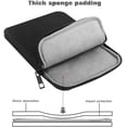 thumbnail image 2 of Funda protectora Oxford bugat bolsa interna de bilis para portátil, negra Brillar Electrónica, 2 of 4