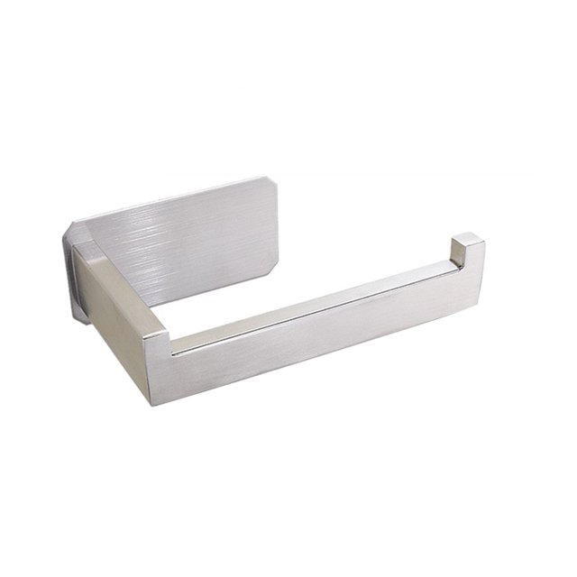 Wweixi Porte-Papier Hygiénique Mural pour Salle de Bain, Support de Papier de Bain, Mouchoirs et Serviettes, Acier Inoxydable, Argent