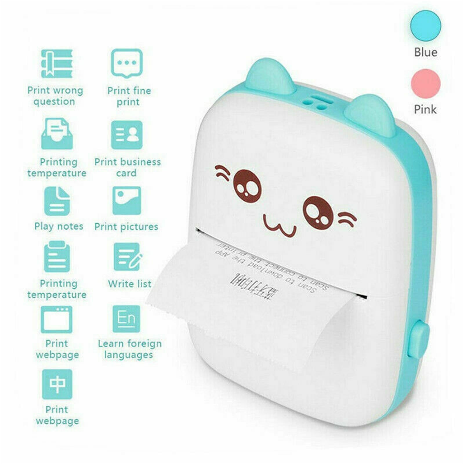 Zmeidao Portable Printer, Mini Pocket Wireless Bluetooth Zmeidao Portable Printer, Mini Pocket Wireless Bluetooth