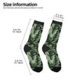 thumbnail image 2 of Sigee Tropical Palm Leaves1 for Premium Children's Socks Unisex School Kids Boys Girls,Soft and Comfy Kids' Socks, 2 of 5