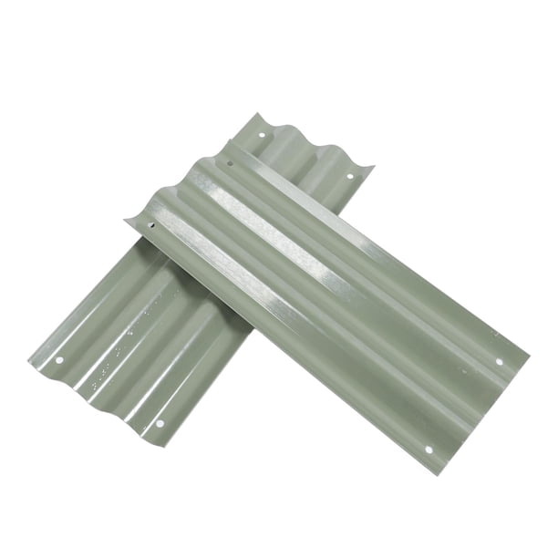 Kit De Cama De Plantador Elevado Metal Con Mayor Espesor, Bordes No Incisivos, Mejor Estabilidad Y Durabilidad, Hermosa Apariencia, Función Para Plantar Flores Y Verduras