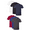 Assorted, variant on T-Shirt, 6-Pack, Moisture-Wicking T-Shirt Undershirts, Black/Grey/Blue
