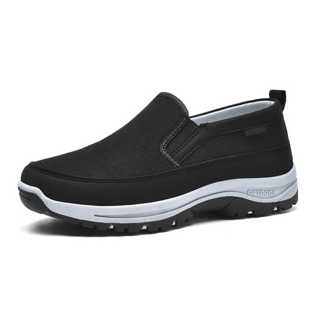 Zmoon Chaussures de Marche à Enfiler en une Étape, Chaussures de Randonnée, Chaussures de Sport Décontractées Antidérapantes et Confortables pour Hommes Grande Taille, Chaussures de Randonnée pour Hommes