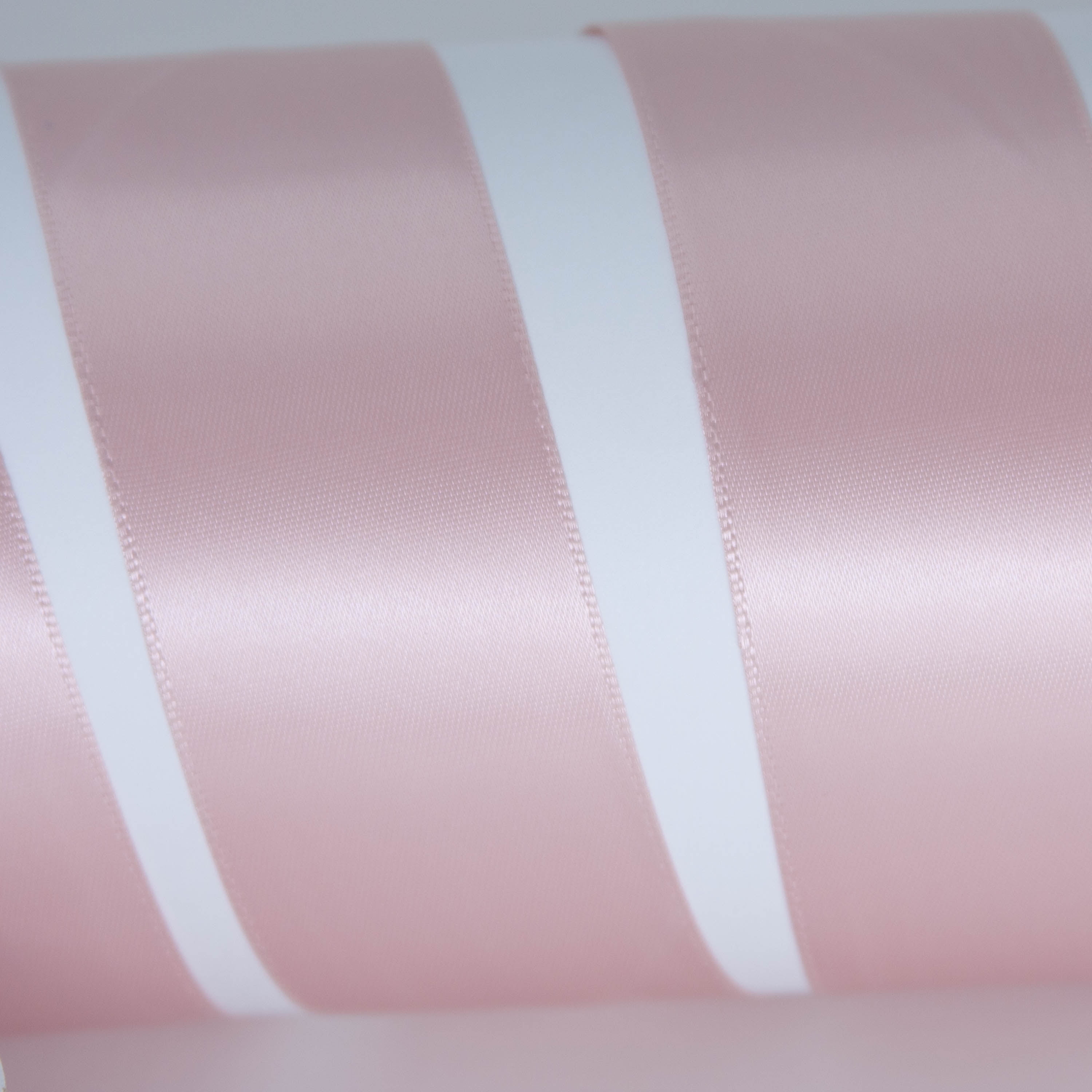 2.25 Double Faced Satin Ribbon 115 Pink Blush 3yd