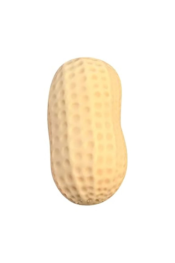 4.1in Peanut Shape Squeeze Toy, Stress Relief Fidget for Anxiety Management, Funny Sensory Hand Toy, Portable Keychain Style Relaxing Tool, Soft Texture Squeeze Toy
