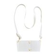 thumbnail image 3 of Funda de cuero de PU para taza, funda térmica para taza, funda para botella de agua, práctica funda para bebida. Blanco, 3 of 9