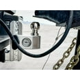 thumbnail image 6 of Weigh Safe Adjustable Trailer Hitch Ball Mount - 4" Drop Hitch for 2" Receiver w/ 2 pc Keyed Alike Lock Set, Premium Aluminum Trailer Tow Hitch w/Built in Weight Scale for Anti Sway, 12,500 lbs GTW, 6 of 6