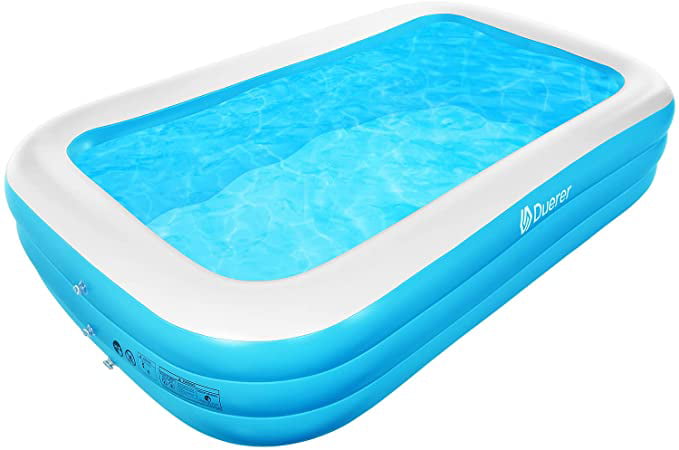 118x72x22 Inflatable Pools Family Pool for Backyard Outdoor Duerer Inflatable Swimming Pools Summer Water Party Swim Center Set Garden 