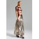 thumbnail image 5 of Vestido maxi bellabarnetten Kaci con corte metalizado, 5 of 7