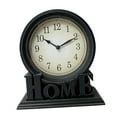 thumbnail image 1 of Elodie Desk Clock Classic Decorative Table Clock for Living Room Room Decor Kitchen Gold Edge, 1 of 8