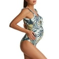 thumbnail image 5 of Tejiojio Maternity/Labor/Nursing Clothing Clearance Pregnant Women One-Piece Swimsuit Summer Maternity Printing Swimwear Bikini Suit, 5 of 9