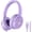 Purple, variant on USB C Wired Over-Ear Headphones with Mic, Hi-Fi Stereo Sound, Noise-Isolating Ear Cups, Comfortable Fit for iPhone15/16, Galaxy S24/S23, Type-C Phones & Tablets ()