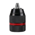 thumbnail image 2 of Terraxo Keyless Drill Chuck Professional Metal Self Tightening Chuck Multipurpose Adapter Heavy Duty Electric Drill Bit Secure Locking Reliable Strength Suitable for Hand Drill Impact Driver 13mm, 2 of 8
