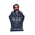 thumbnail image 2 of AUNVITO Light Sound Activated Halloween Tombstone Figurine, Lifting Skeleton Pumpkin Yard Prop, Outdoor Porch Spooky House Scene Decor, 2 of 7