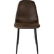thumbnail image 3 of Set Sillas Modernas Juego Comedor Cocina Suede Gamuza Cafe 4 Piezas, 3 of 6