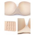 thumbnail image 2 of One Piece Strapless Bras Push Up For Women Lift Brassiere Seamless Invisible Bra, 2 of 10